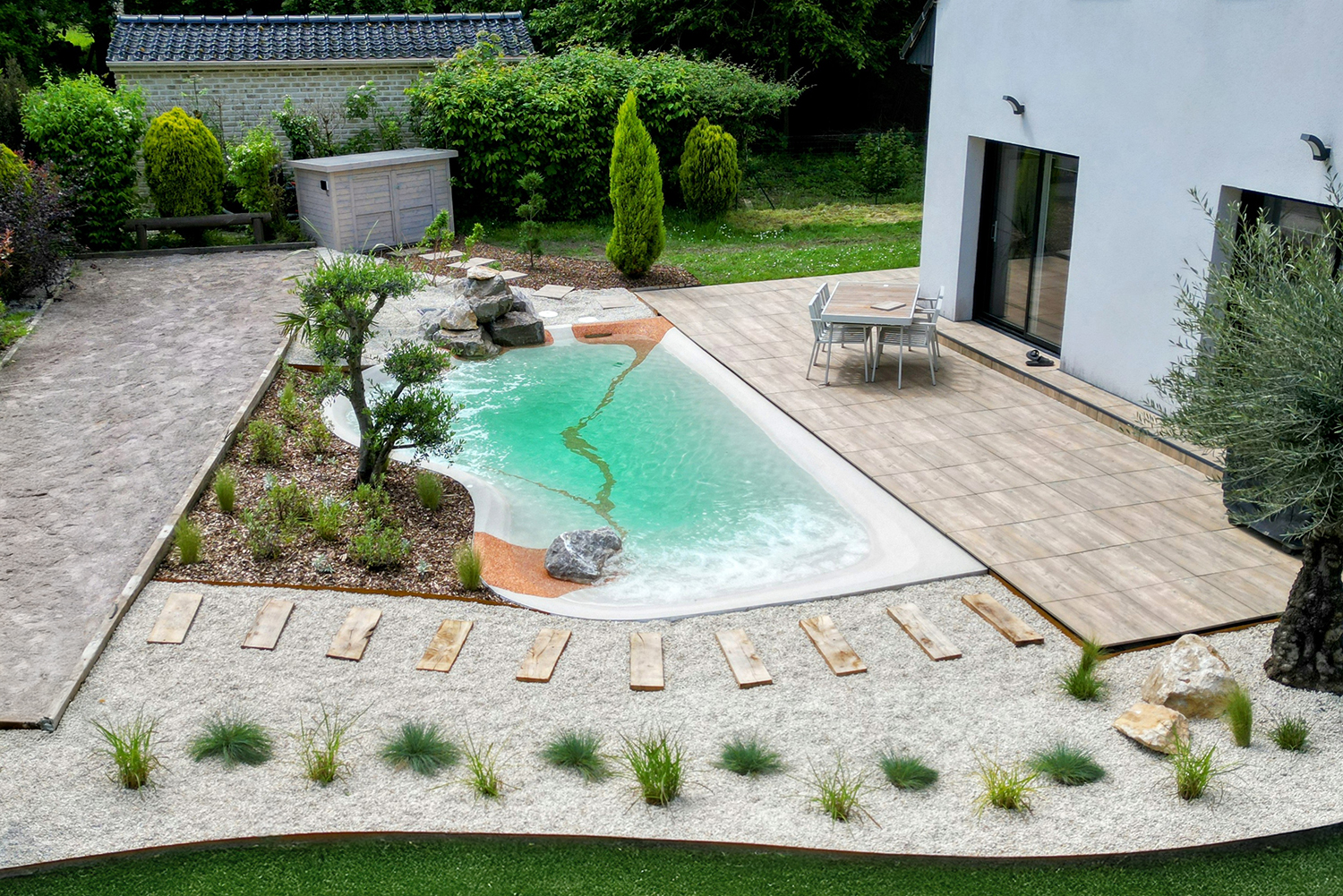 piscine lagon