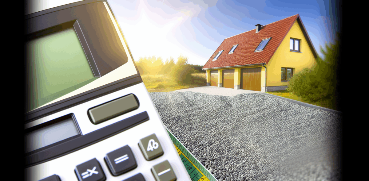 Comment calculer la quantité de gravier pour une allée ?