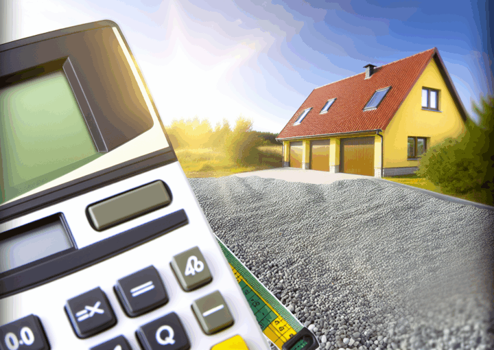 Comment calculer la quantité de gravier pour une allée ?