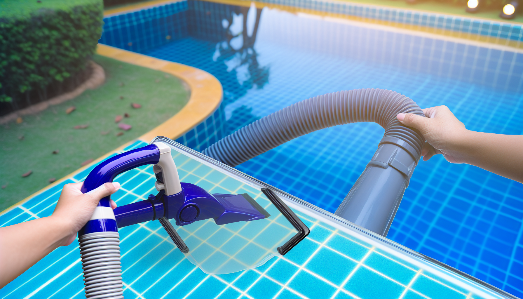 Comment nettoyer le fond de la piscine sans aspirateur ?