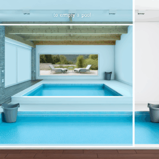 Comment vider la piscine ?
