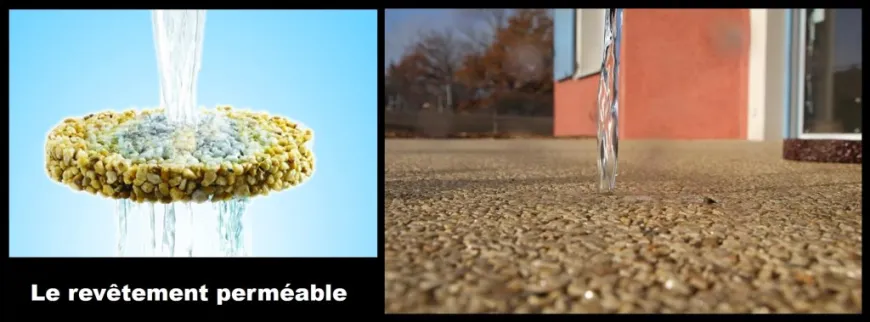 Revêtement drainant 1